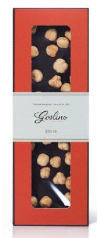 GOSLINO CIOCC.SCAT.TAVOLETTA GR.250 FOND.NOCCIOLA